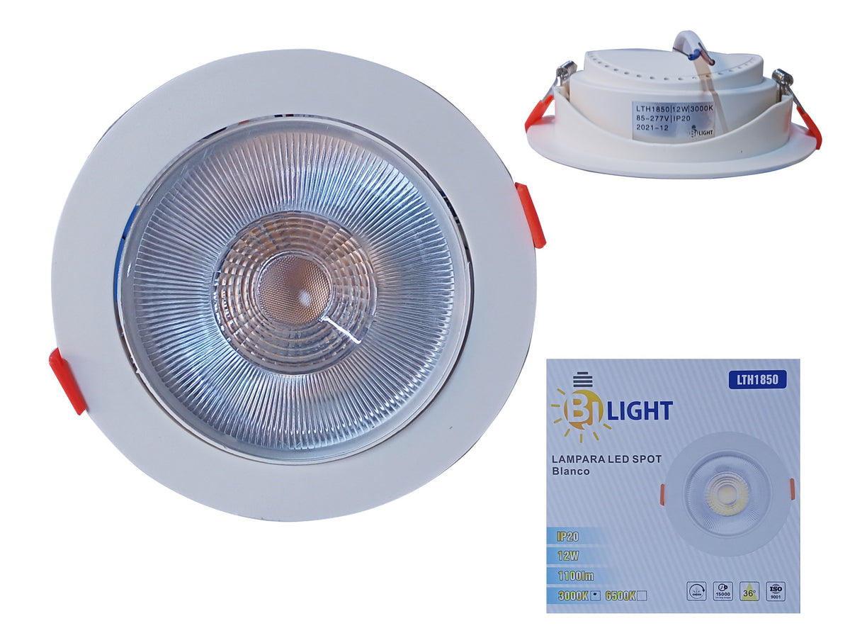 Spot 18 LED 12V 1W5 65mm orientable