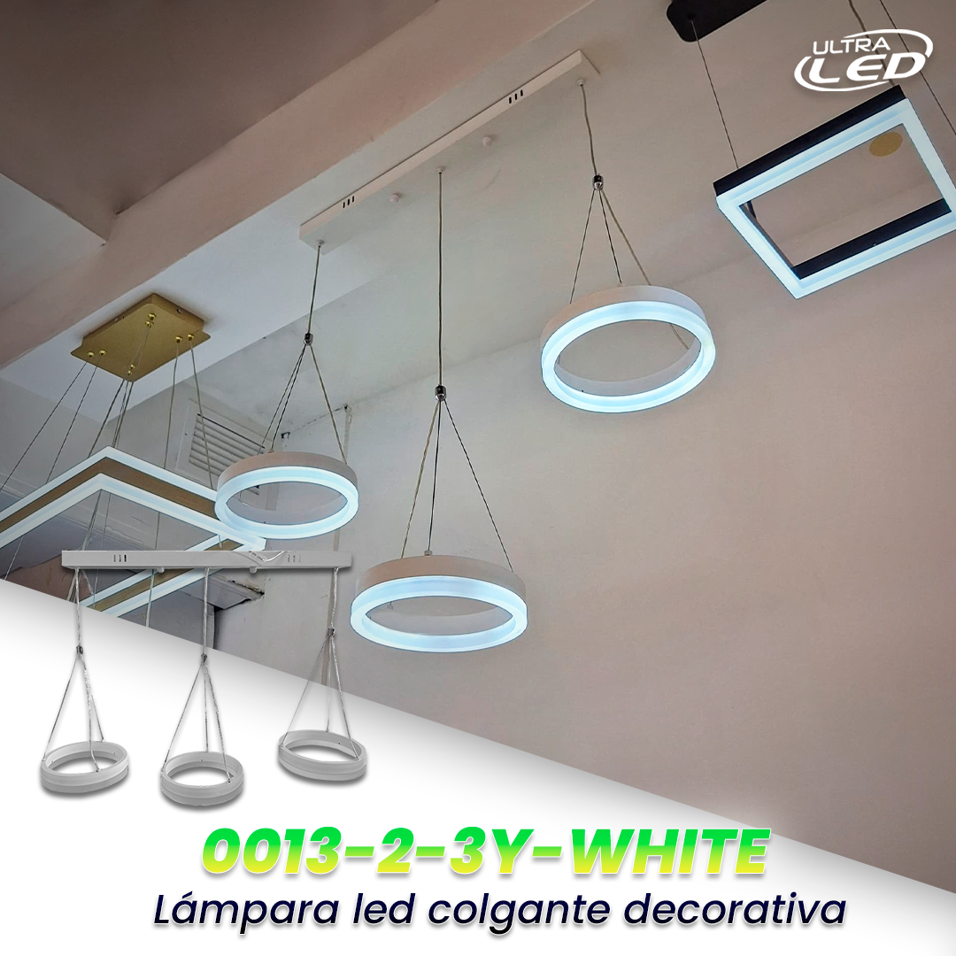 LAMPARA DECORATIVA 47W MODELO 0013-2-3Y