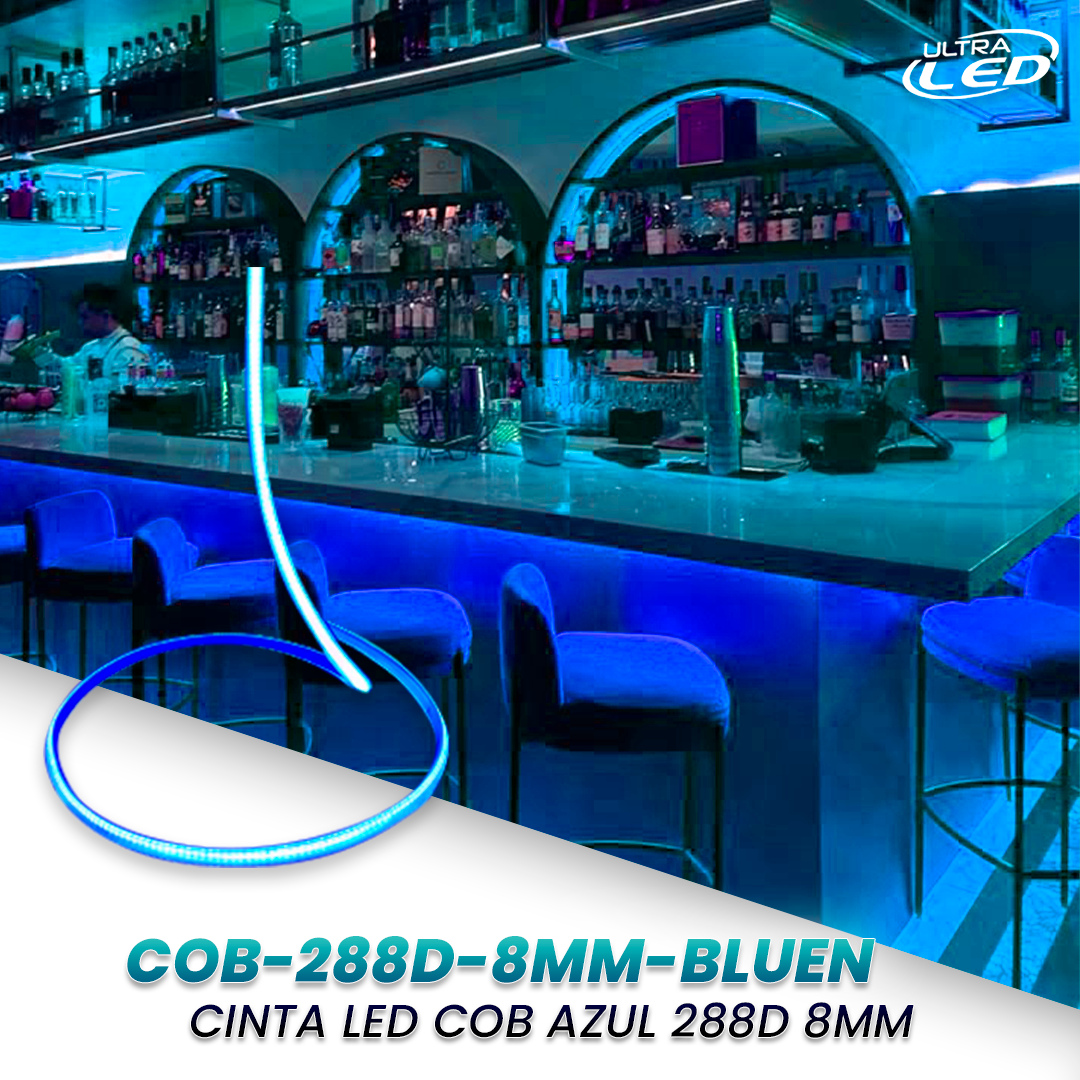 CINTA LED COB 288D 8MM (110V) NUEVA