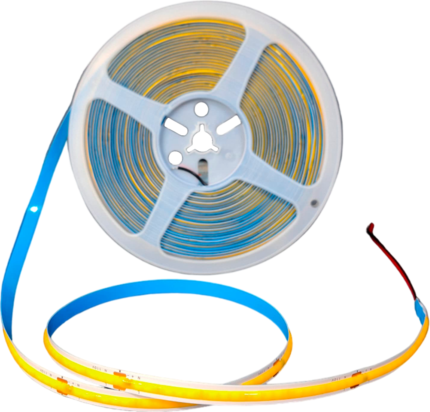 CINTA 110V COB 240D LUZ CALIDA 10 METROS MODELO 110V-COB-240D-3000K
