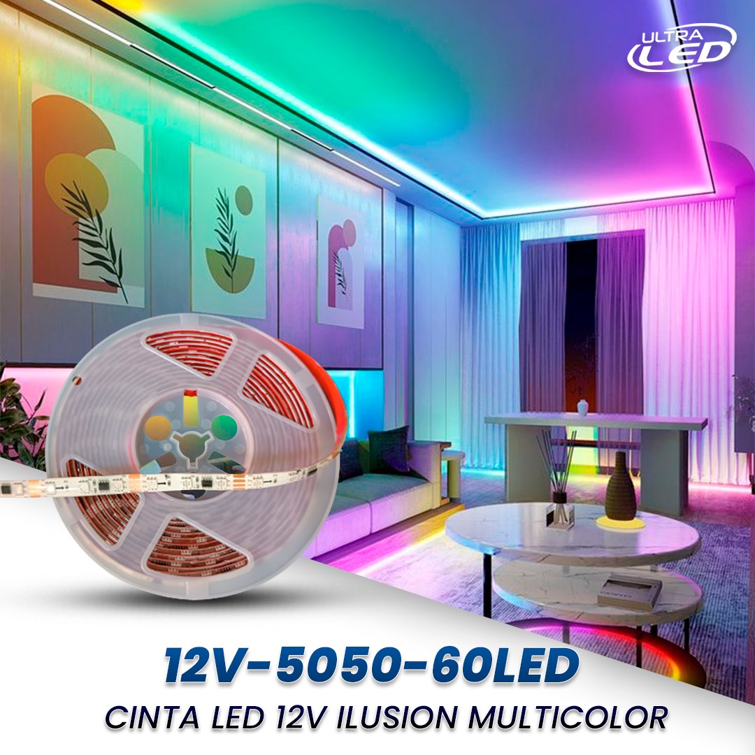 CINTA LED 12W ILUSION MULTICOLOR (RGB)