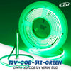 CINTA LED COB 12V VERDE 512D 8MM 5MTS