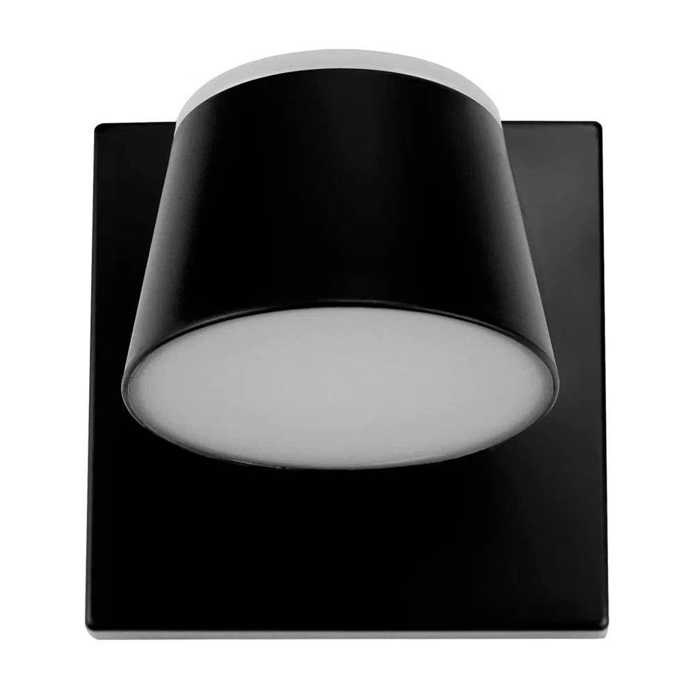 LAMPARA DE LED 7W LUZ NEUTRA (4200K)  BLACK