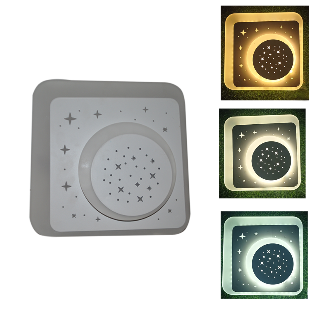 LAMPARA APLIQUE DECORATIVA 60W CARCASA BLANCA MODELO 2062