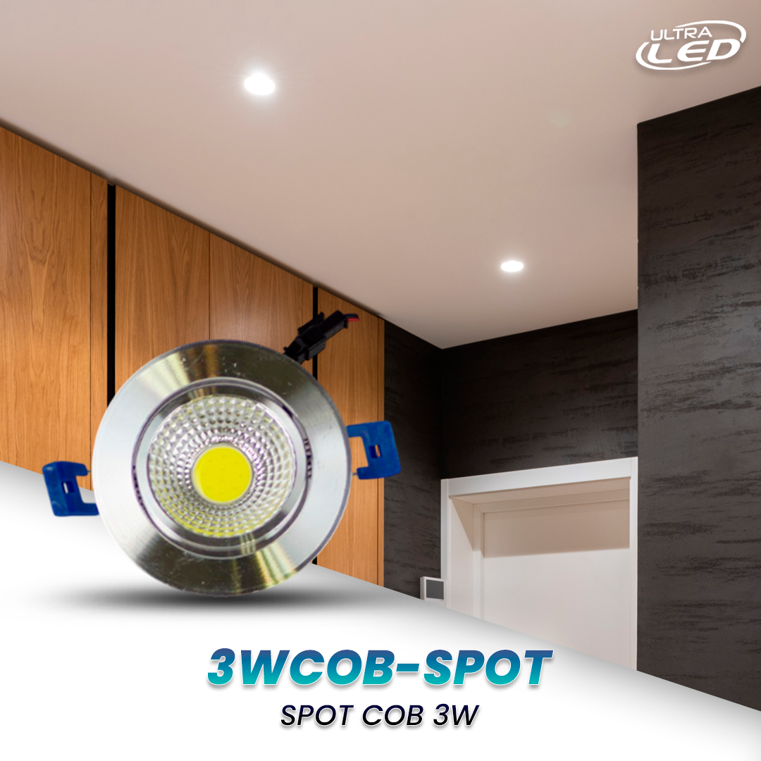 SPOT LED COB 3W MODELO 3WCOB-SPOT