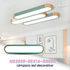 LAMPARA LED DECORATIVA 24W MODELO NS3029 BORDE VERDE