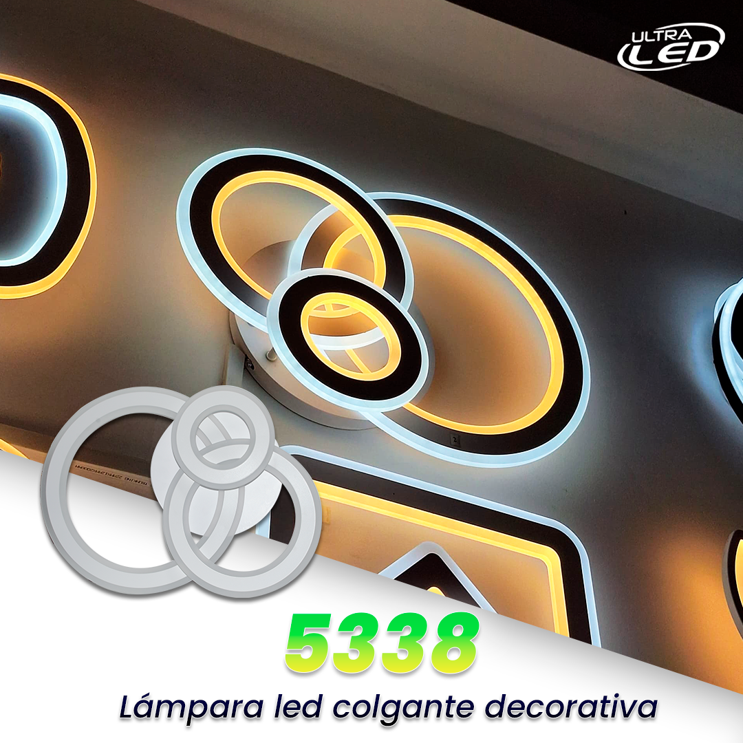 LAMPARA DECORATIVA  186W 5338