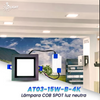 LAMPARA LED COB SPOT 15W LUZ NEUTRA (4000K) MODELO AT03-15W-B-4K