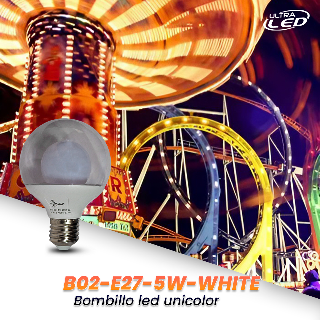 BOMBILLO LED 5W COLOR BLANCO