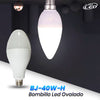 BOMBILLO LED OVALADA 50W LUZ BLANCA (6500K)