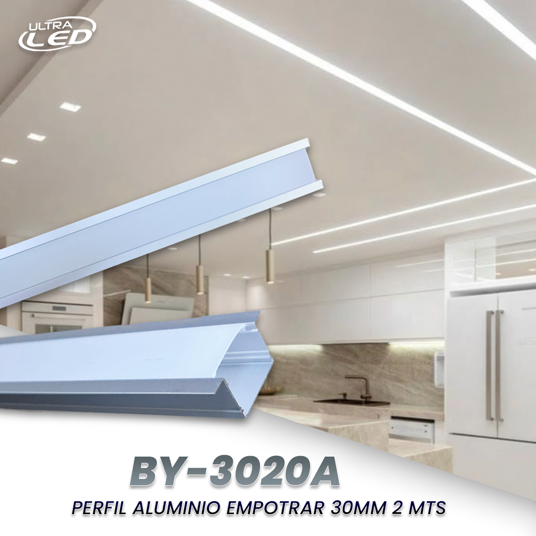 PERFIL ALUMINIO EMPOTRAR