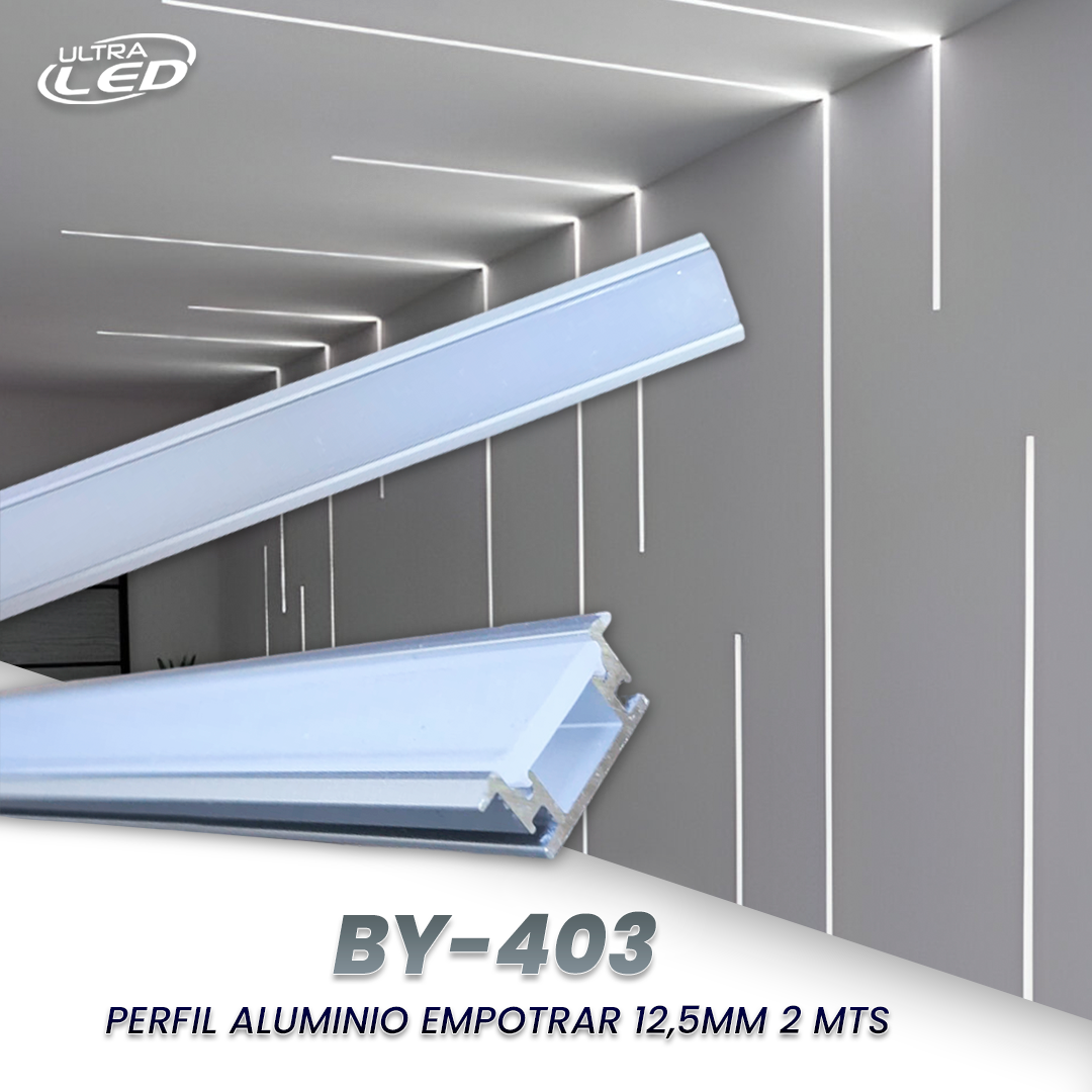 PERFIL ALUMINIO EMPOTRAR