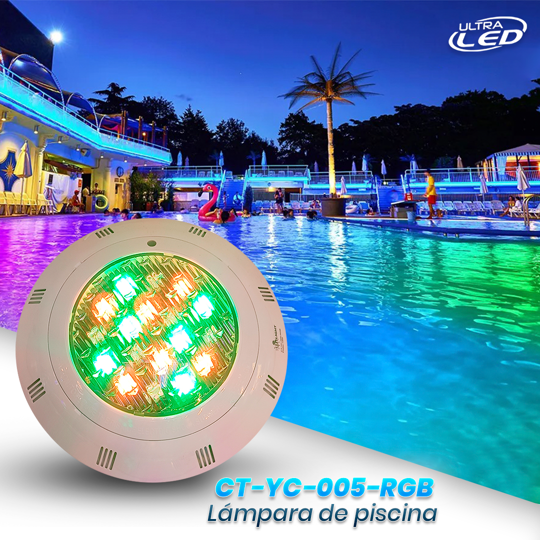 LAMPARA LED PISCINA AC12V 18W