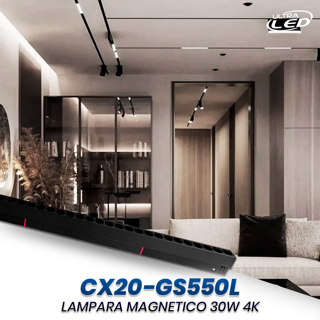 LAMPARA MAGNETICA 30W LUZ NEUTRA (4000K)