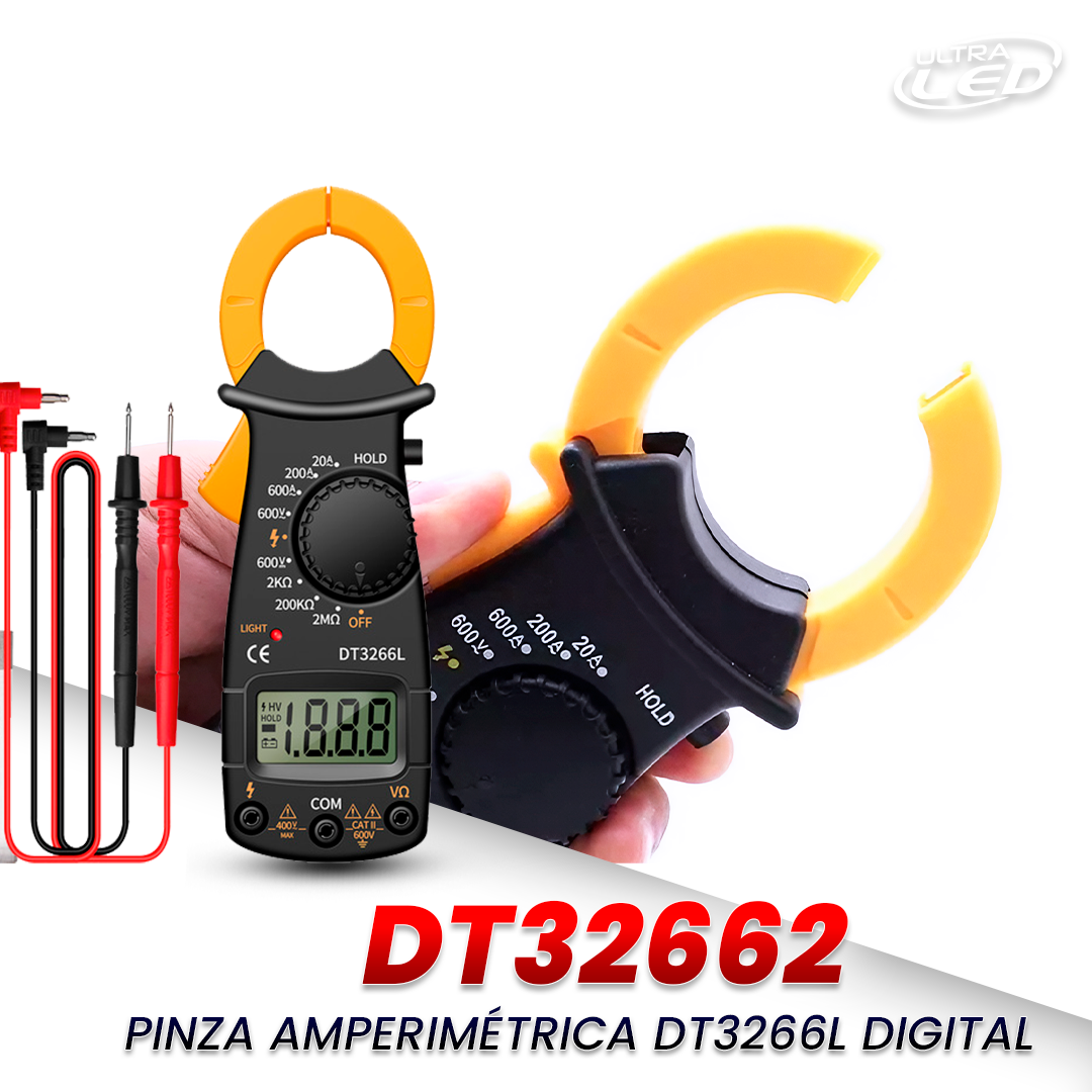 PINZA AMPERIMÉTRICA MODELO DT32662