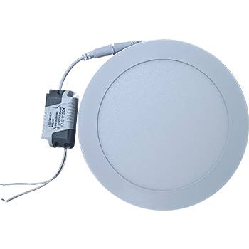 PANEL LED 15W REDONDO LUZ CALIDA (3000K) EMPOTRAR