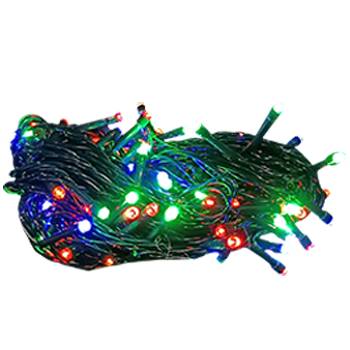 LUCES NAVIDAD C/V LUZ MULTICOLOR 8F 10MT 100LED