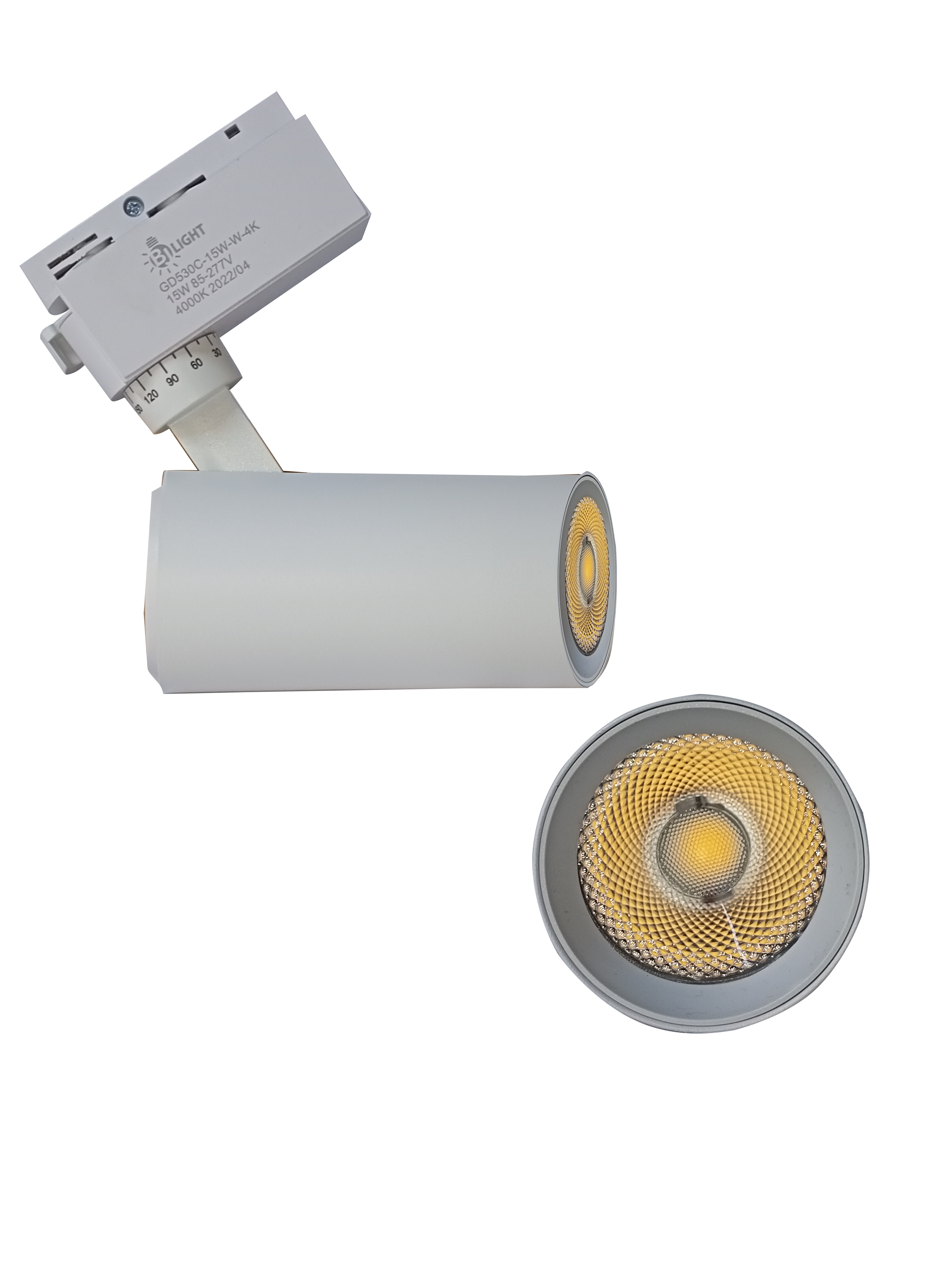 LAMPARA LED DE RIEL 35W LUZ NEUTRA (4000K) CARCASA BLANCA