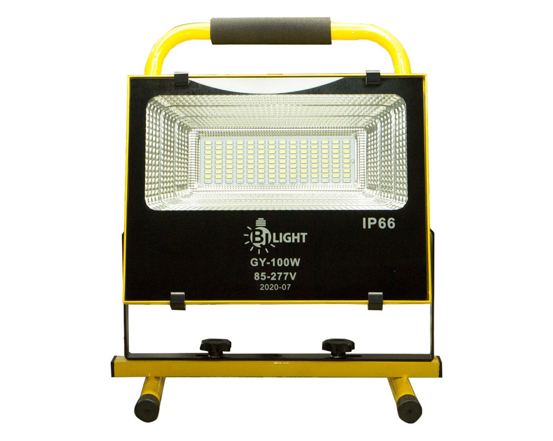 REFLECTOR LED RECARGABLE 100W MODELO GY