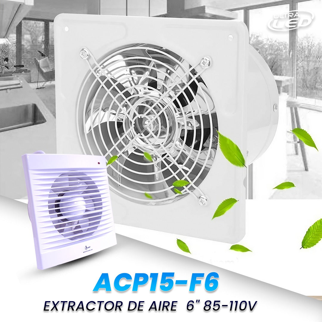 EXTRACTOR DE AIRE 6"