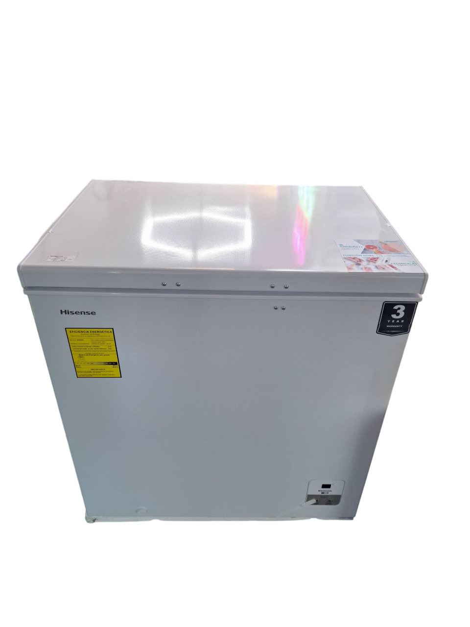 CONGELADOR HORIZONTAL 144L 5.0 CU FT HISENSE