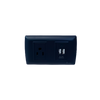 TOMACORRIENTE +USB NEGRO MODELO L105U-2A-B