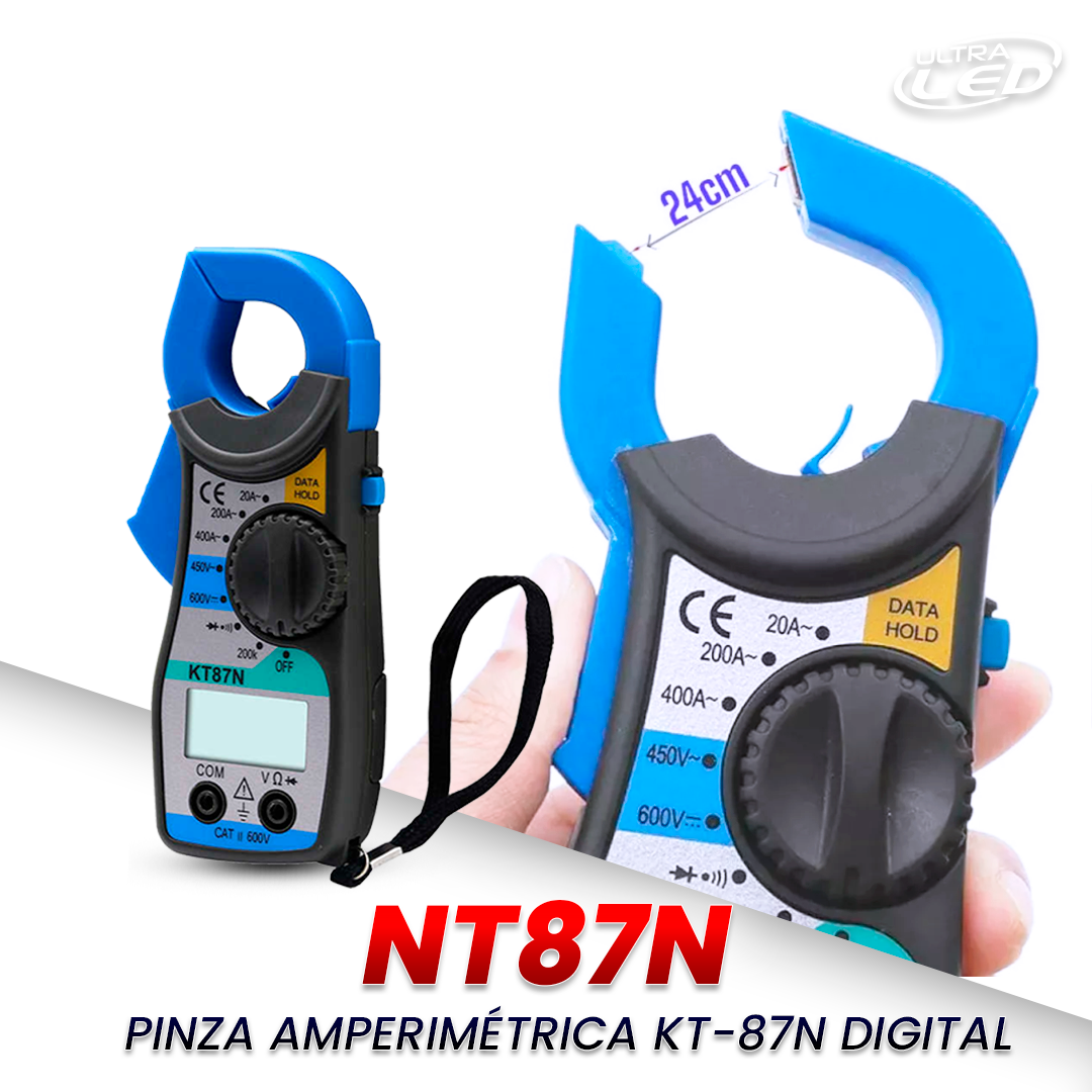 PINZA AMPERIMETRICA MODELO NT87N