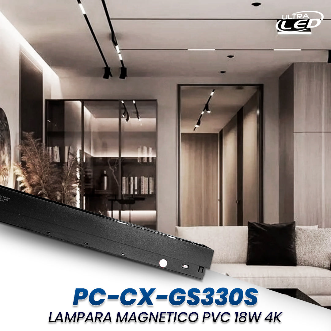 LAMPARA MAGNETICO PVC 18W LUZ NEUTRA (4000K)