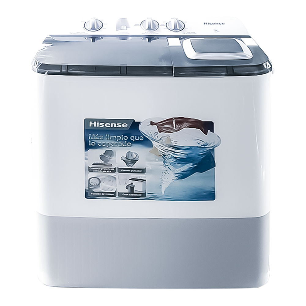 LAVADORA SEMIAUTOMATICA 11KG BIG HISENSE