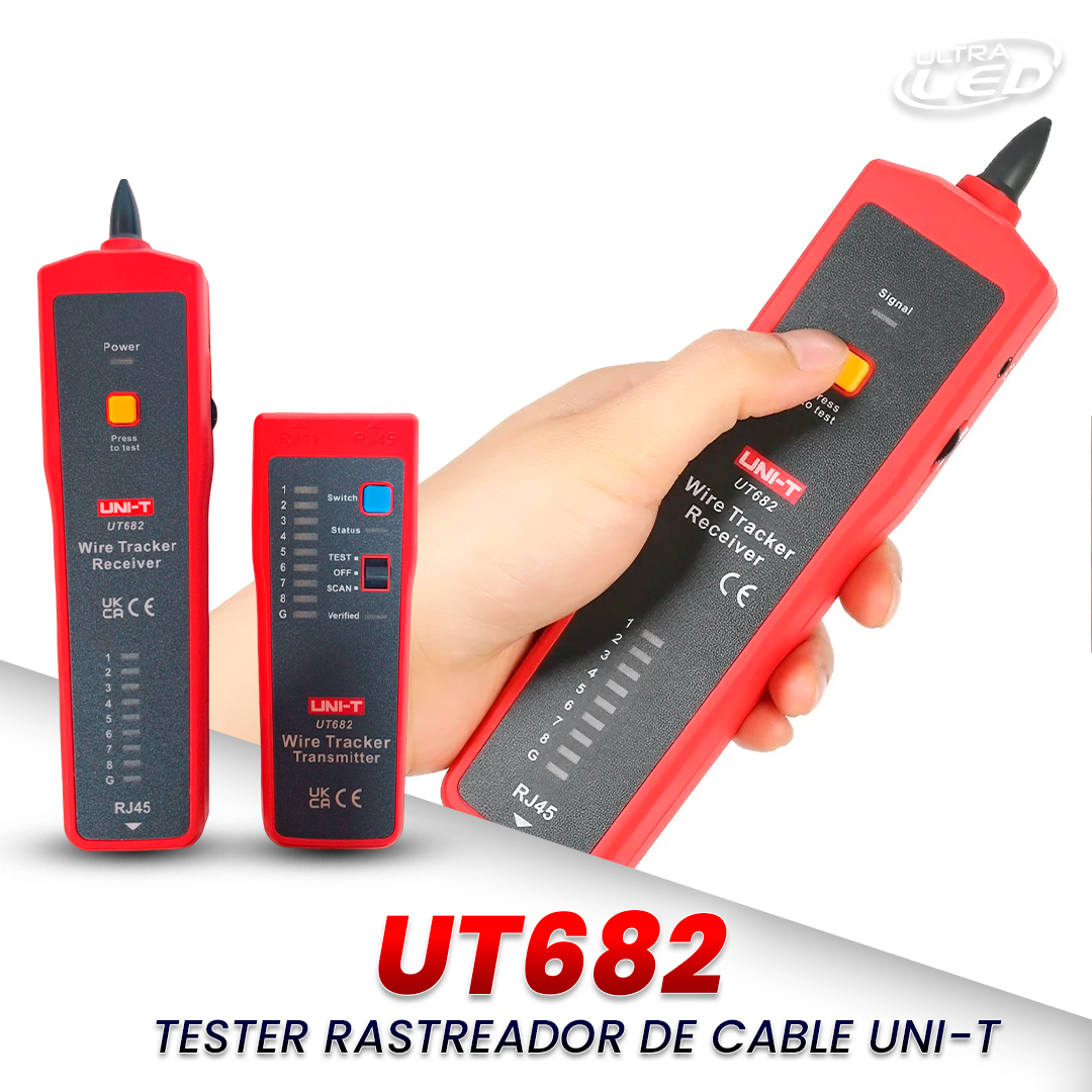 TESTER RASTREADOR DE CABLE UNI-T