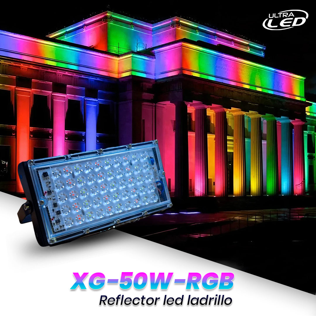 REFLECTOR LED LADRILLO RGB