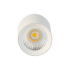 SPOT LED 10W COB REDONDO SUPERFICIAL LUZ CALIDA (3000K) CARCASA BLANCA