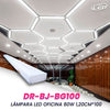 LAMPARA LED OFICINA 60W 1,20CM*100 MODELO DR-BJ-BG100