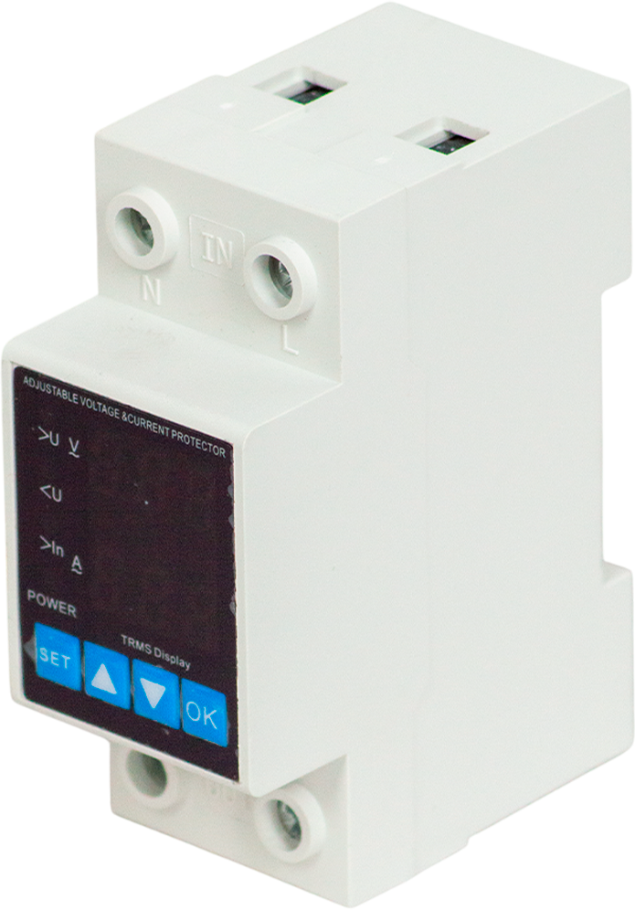 PROTECTOR DE VOLTAJE Y CORRIENTE AJUSTABLE 40AMP MODELO AW-9119