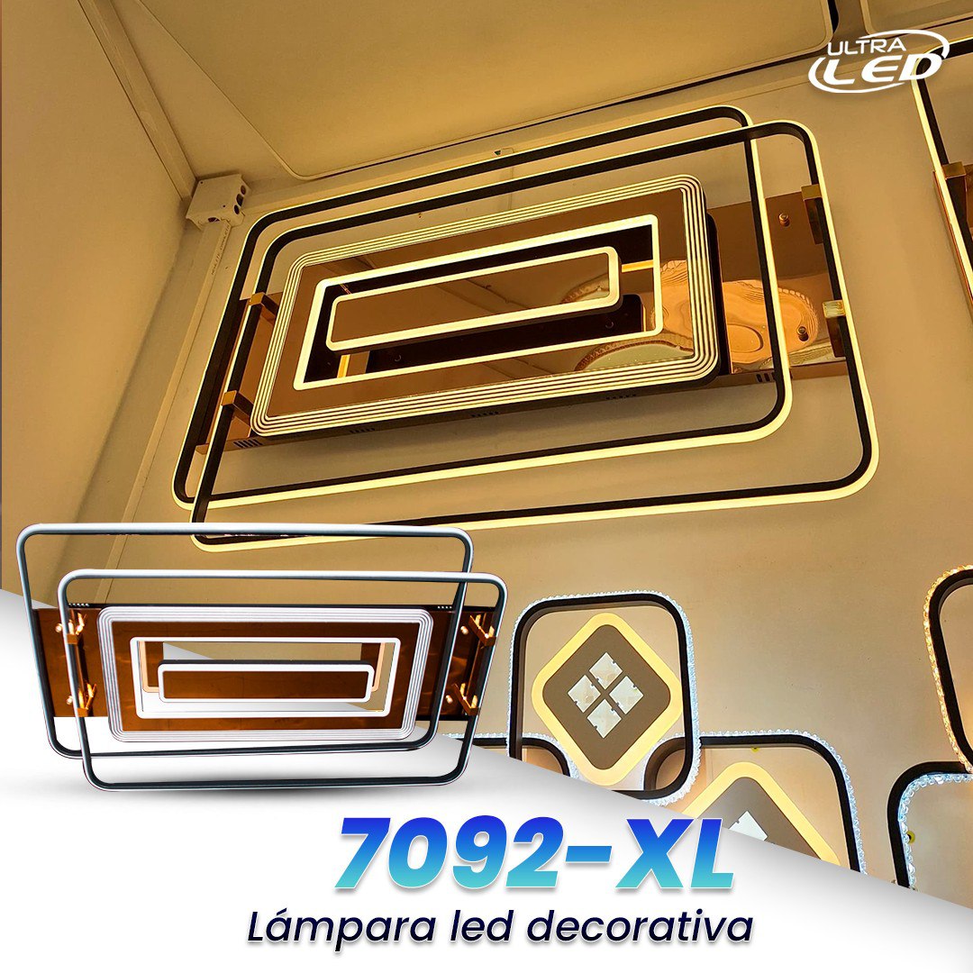 LAMPARA DECORATIVA 192W MODELO 7092-XL