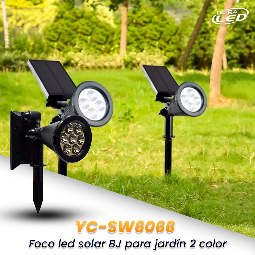 FOCO LED SOLAR MODELO YC-SW6066