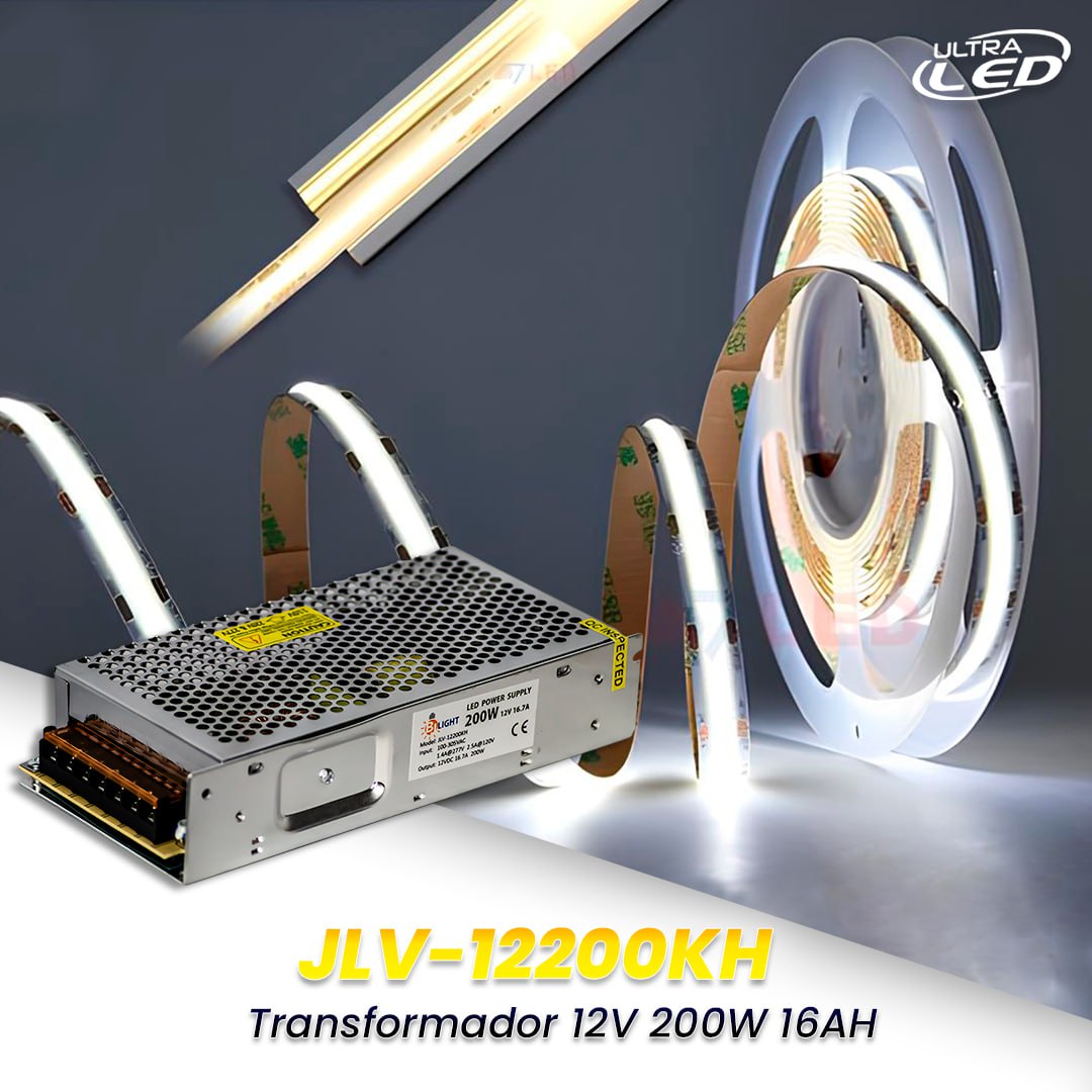 TRANSFORMADOR AC12 200W MODELO JLV-12200KH