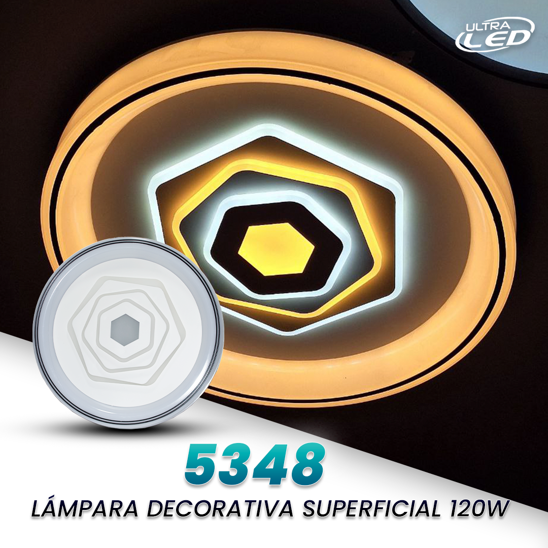 LAMPARA DECORATIVA  120W MODELO 5348