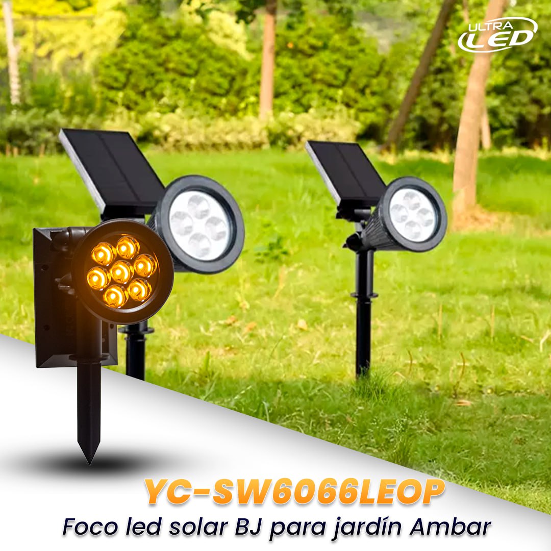FOCO LED SOLAR MODELO YC-SW6066