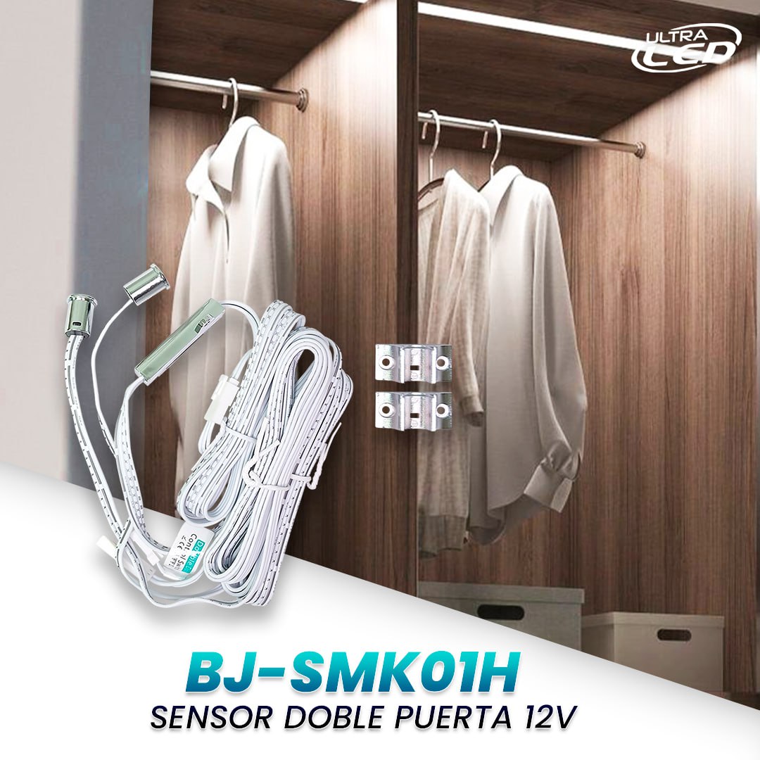 SENSOR DOBLE PUERTA 12V MODEO BJ-SMK01H