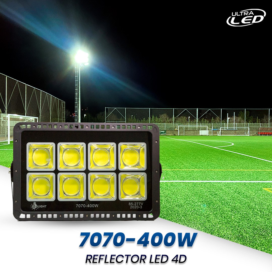 REFLECTOR LED 4D LUZ BLANCA (6500K) MODELO 7070