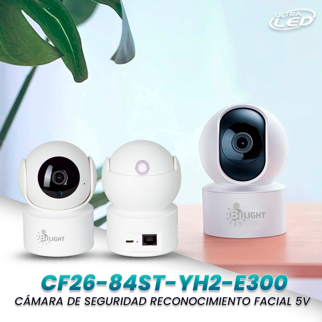 CAMARA DE SEGURIDAD WIFI R/FACIAL 5V MODELO CF26-84ST-YH2-E300