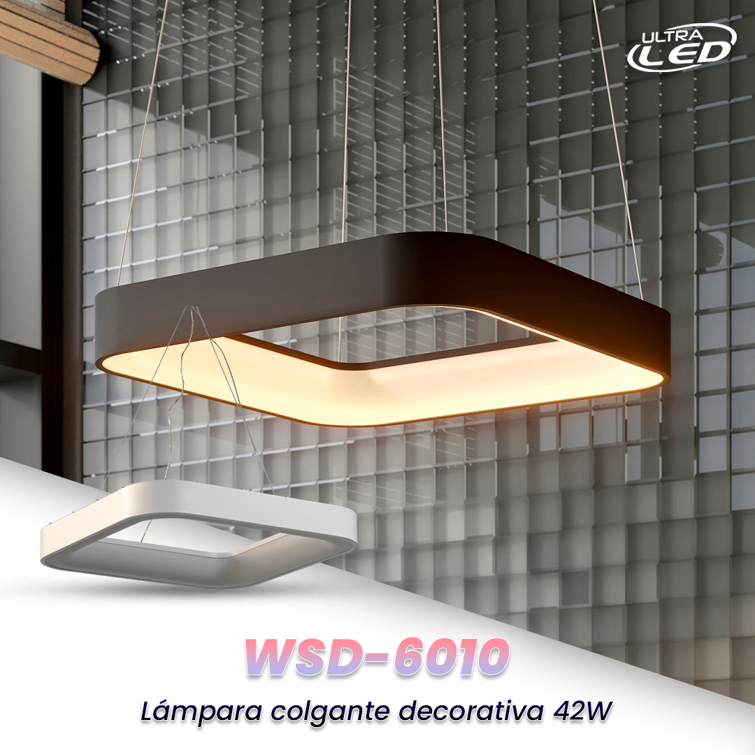LAMPARA LED COLGANTE 42W MODELO WDS6010