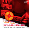 CINTA 110V COB 240D LUZ CALIDA 10 METROS MODELO 110V-COB-240D-3000K