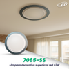 LAMPARA DECORATIVA 63W MODELO 7065-SS