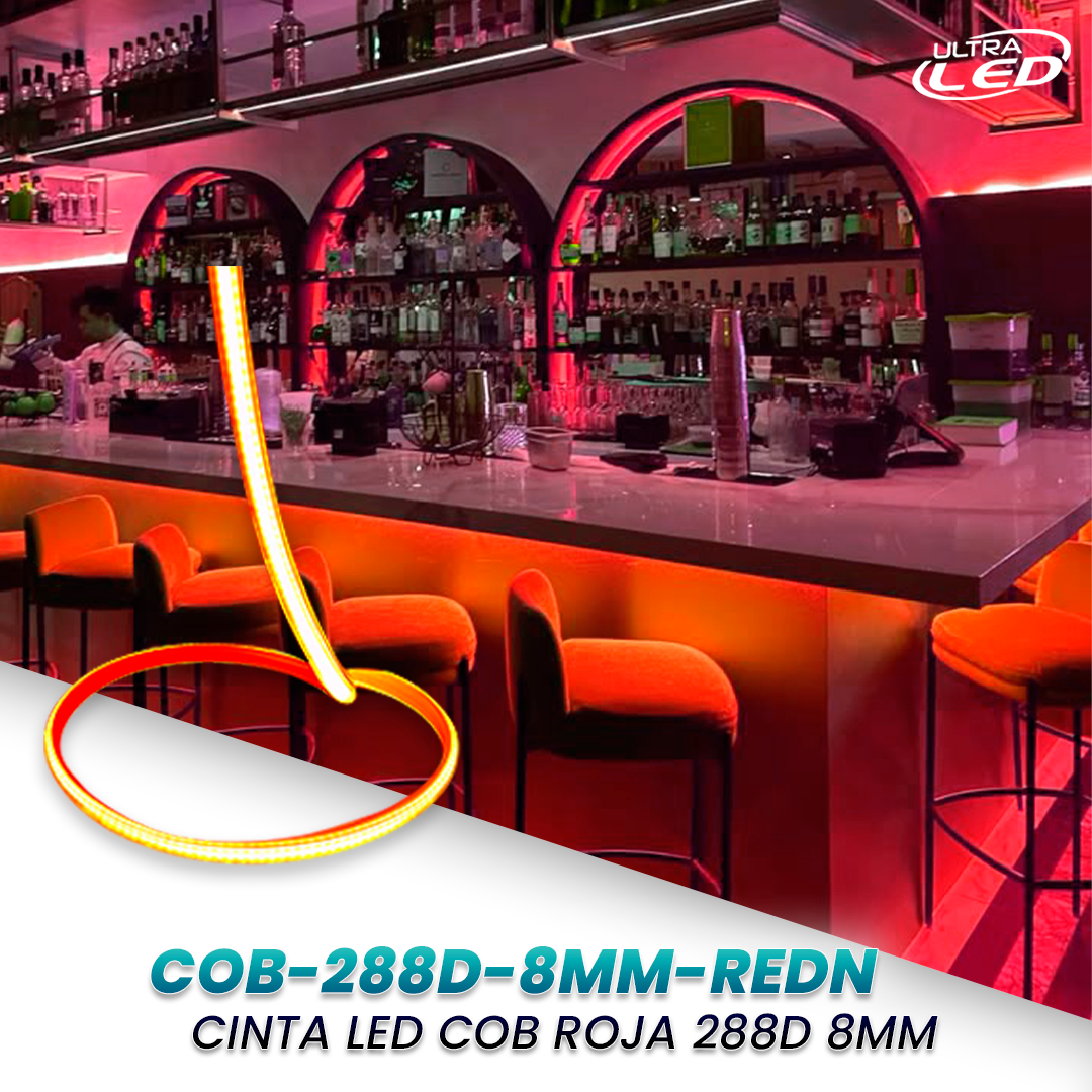 CINTA LED COB 288D 8MM (110V) NUEVA