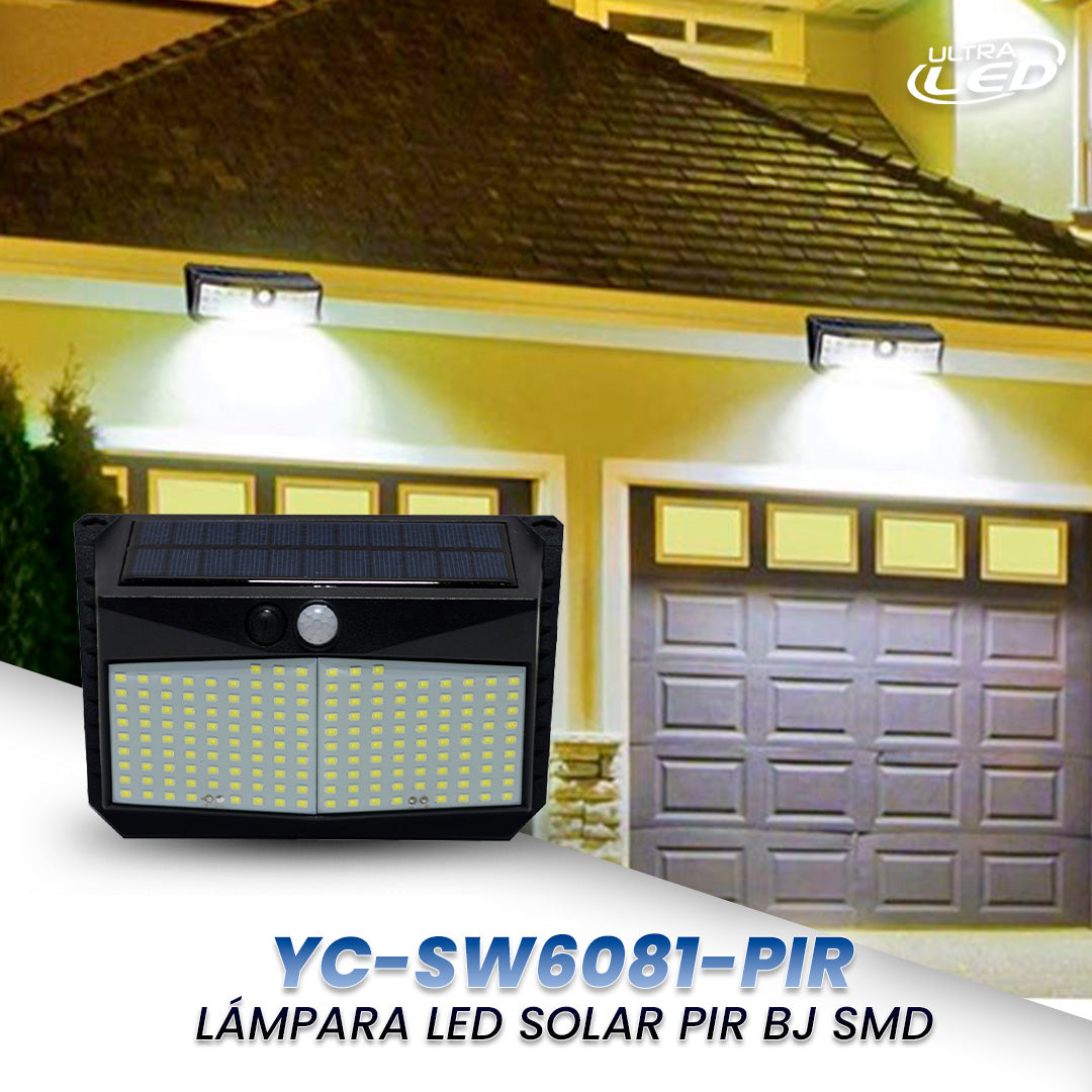 LAMPARA LED SOLAR MODELO 6081
