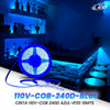 CINTA 110V COB 240D LUZ CALIDA 10 METROS MODELO 110V-COB-240D-3000K