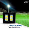 REFLECTOR LED 4D LUZ BLANCA (6500K) MODELO 7070