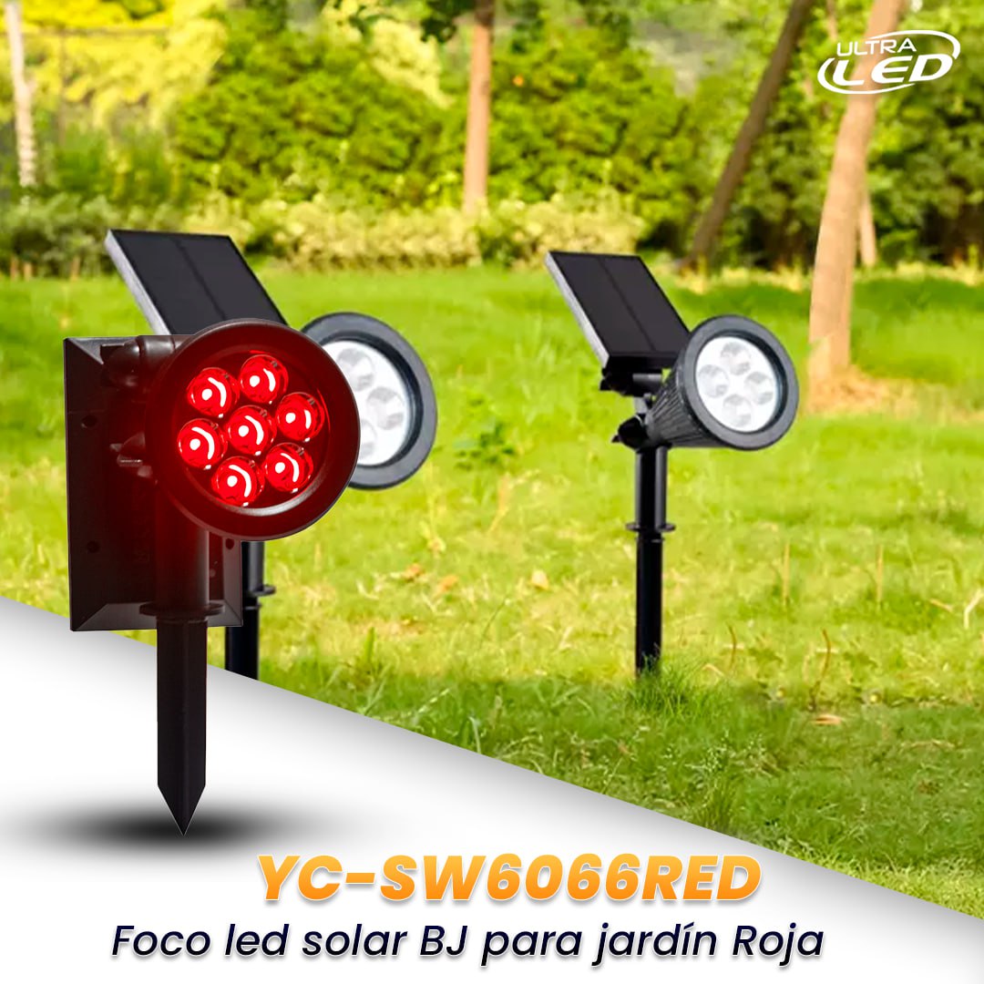 FOCO LED SOLAR MODELO YC-SW6066